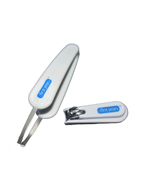 The First Years Tweezer and Clipper Pack, 2 Pieces, White