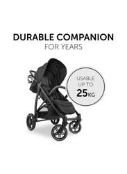 Hauck Rapid 4D Standard Baby Stroller, Black