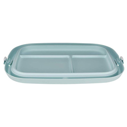 Keeper Paolo Part Buttler with Regular Tray And Muffin Tray, Clear/Blue