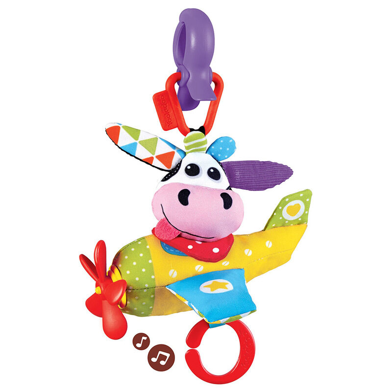 

Yookidoo Tap & Play Musical Plane Cow, Ages 3+ Months, Multicolour