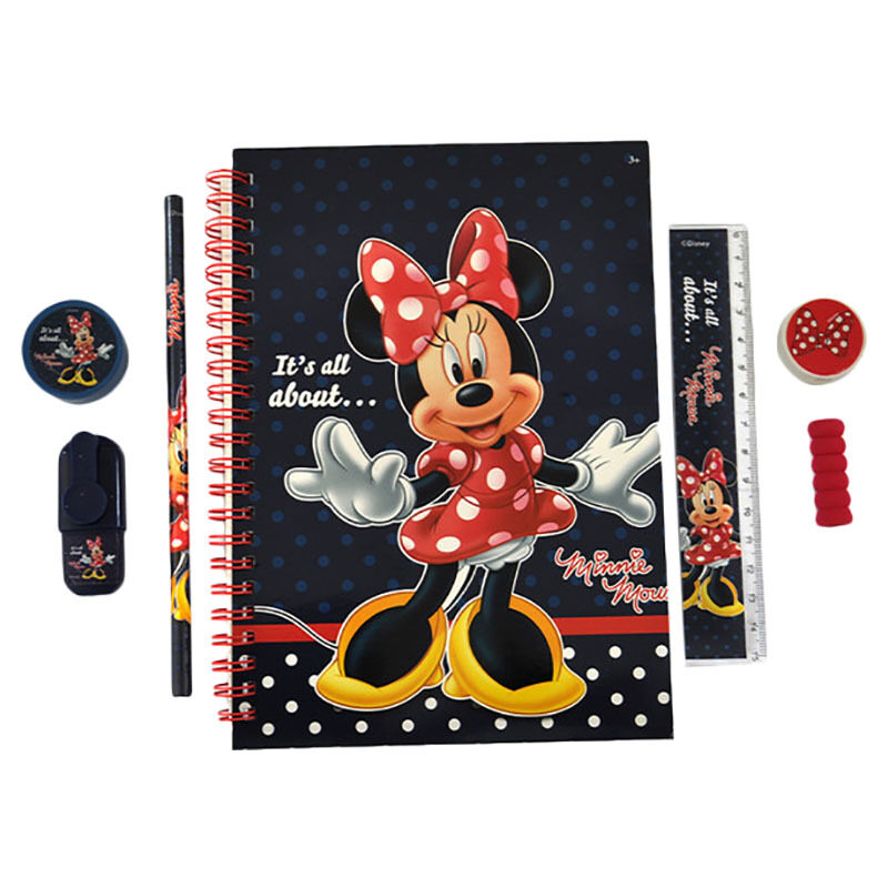 

Disney 7-Piece Minnie Stationery Set, Blue
