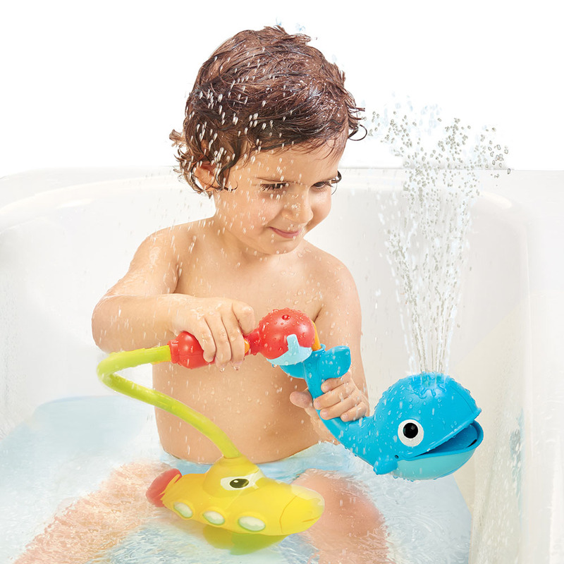 Yookidoo Spray Submarine Whale Bath Toy for Kids, Multicolour
