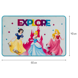 Disney Princess Floormat for Kids, 40 x 60ml, 3+ Years, Multicolour