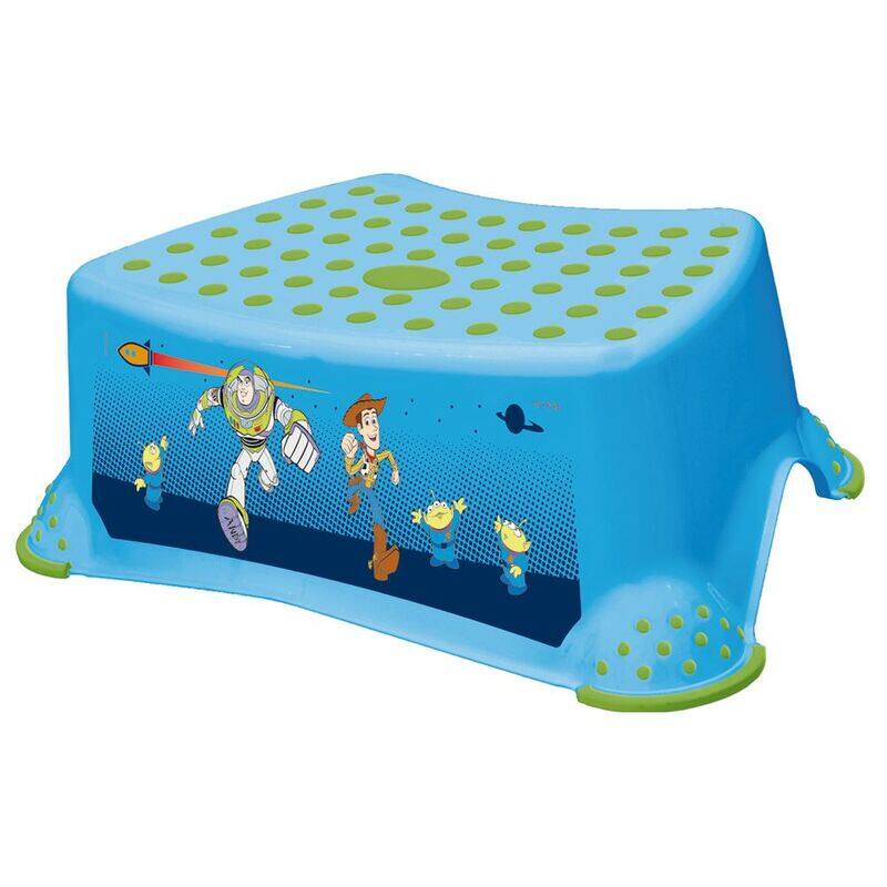 

Keeeper Disney W/ Anti-Slip-Function Toy Story Step Stool, Blue