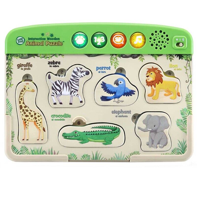 

Leapfrog Intereactive Wooden Animal Puzzle, Ages 2+