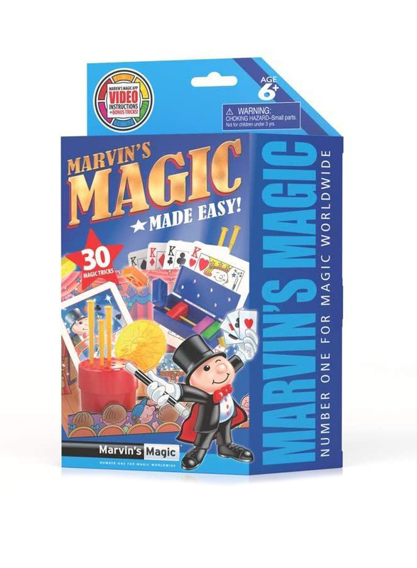 Marvin's Magic 30 Tricks Set 1, Blue, Ages 6+