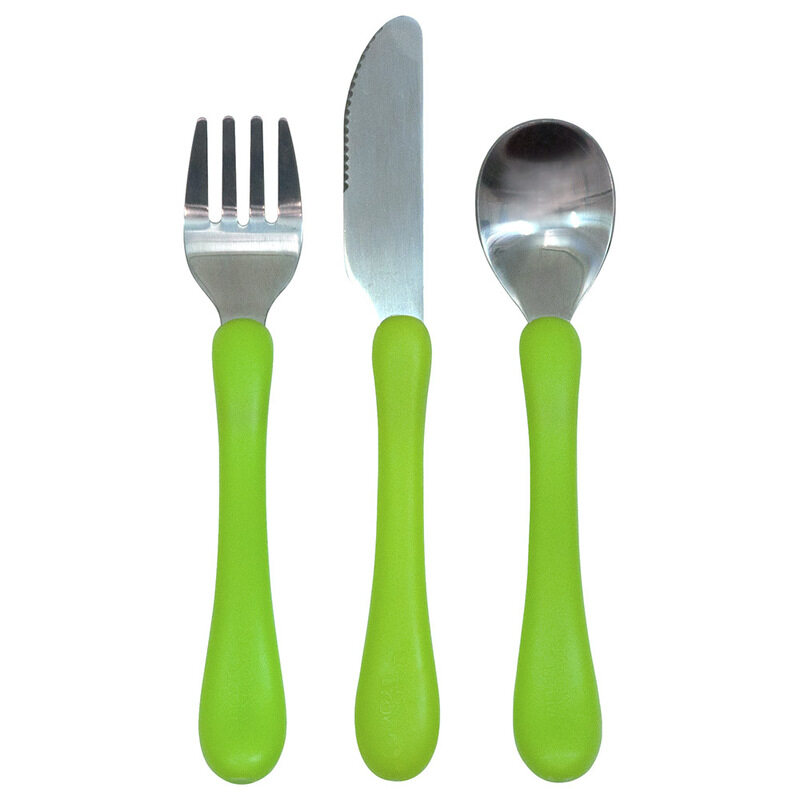 Green Sprouts Learning Cutlery Set, Green