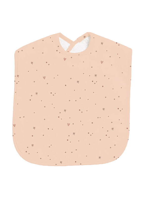 

Gloop Cotton Xl Bib, Pink Sparkle