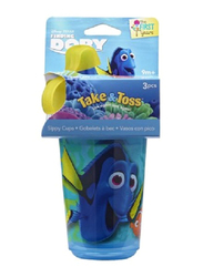 The First Years Finding Dory Take & Toss Sippy Cup, 3 x 295ml, Blue