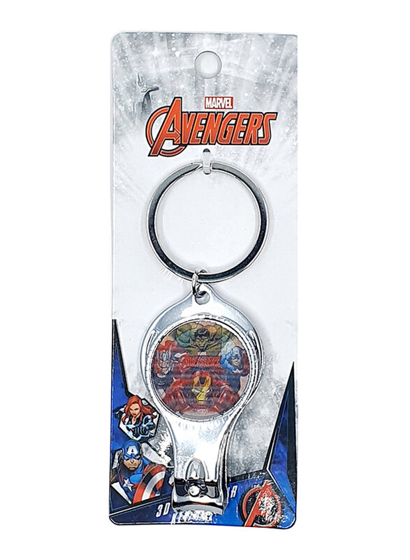 

Marvel The Avengers 3D Lenticular Keychain/Nail Cutter For Boys, Multicolor
