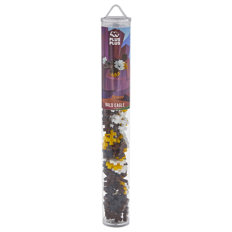

Plus Plus Wild Animals Eagle Tube, 100 Pieces, Ages 5+