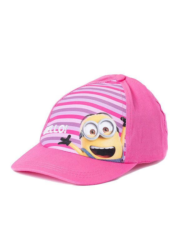 

Universal Minions Cap for Girls, One Size, Pink