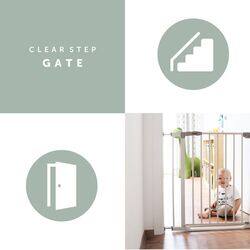 Hauck Clear Step Safety Gates, White