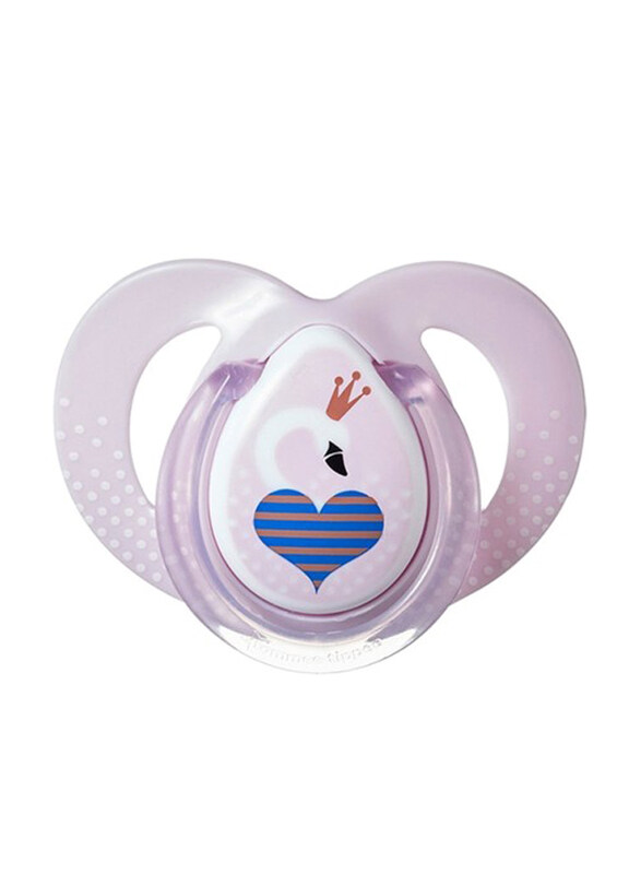 

Tommee Tippee MODA Soother X1 for Ages 6-18 Months, 1-Piece, Pink