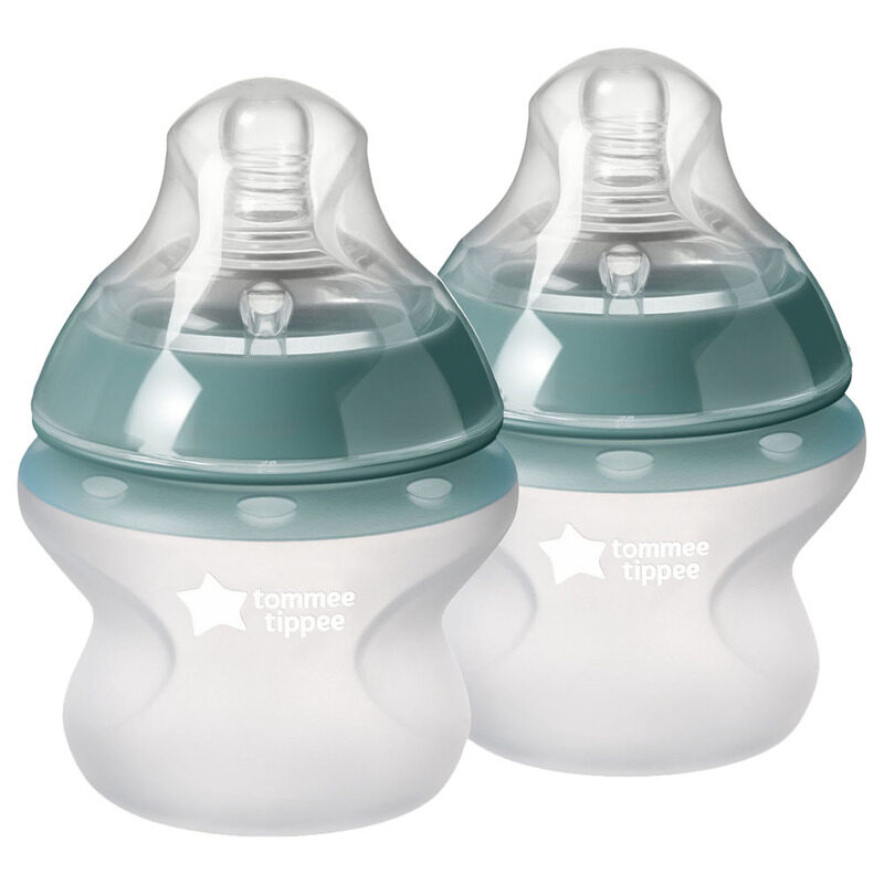 

Tommee Tippee Closer To Nature Silicone Bottles, 2 x 150ml, Multicolour