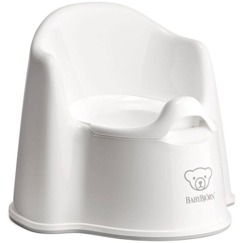

BabyBjorn Potty Chair, White/Grey