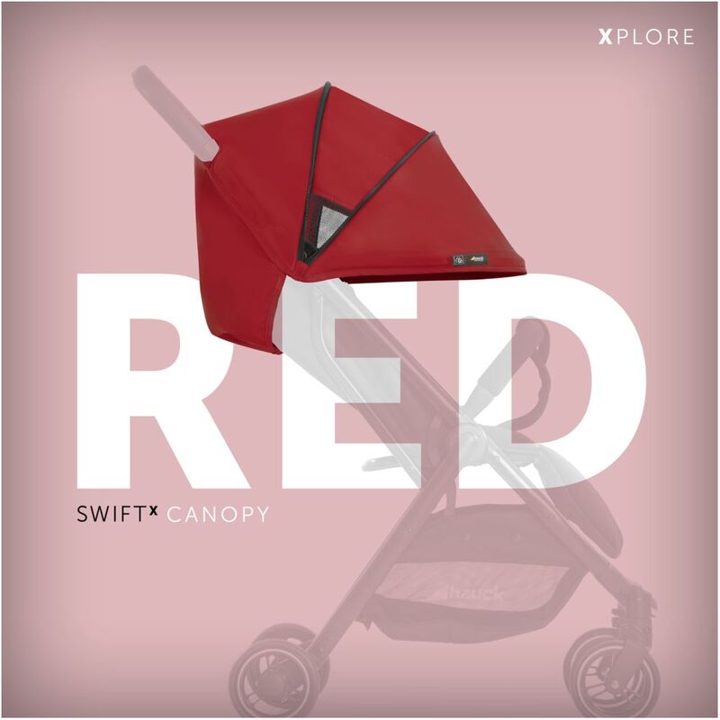 Hauck Swift X Canopy, 0-3 Years, Red