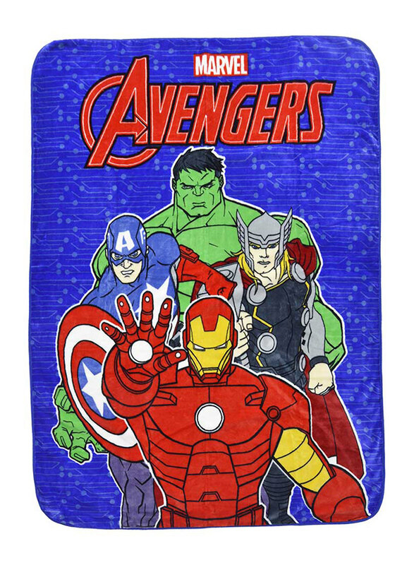 

Marvel Avengers Raschel Blanket, Multicolour
