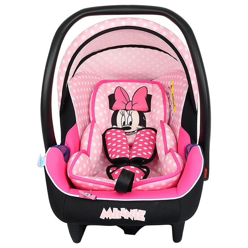 

Disney Minnie Mouse Baby Car Seat / Baby Carrier, Pink