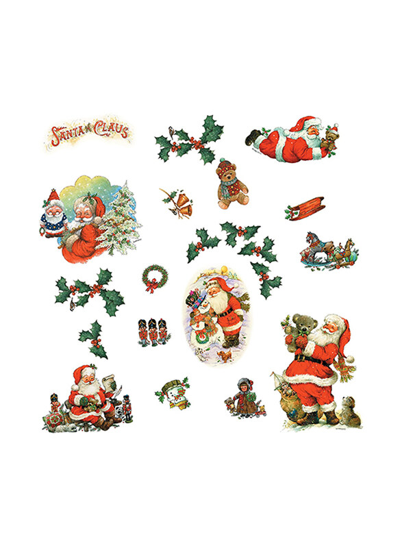 

Roommates Santa Claus Wall Decals, Multicolour