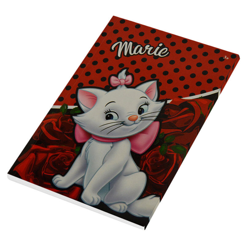 

Disney Marie And Only Arabic Notebook, A4 Size, Red