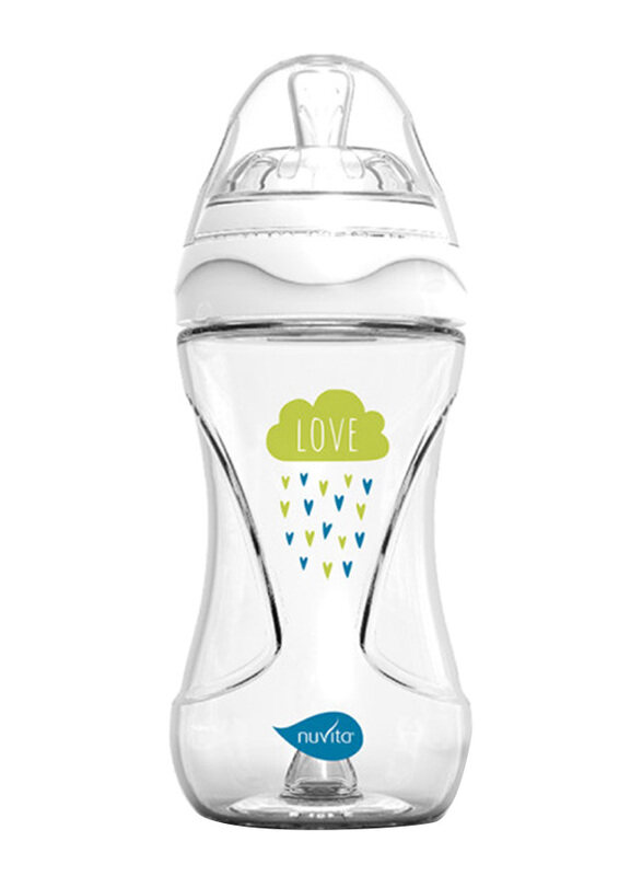 

Nuvita 6031 Mimic Collection Bottles Bianco, 250ml, NU-ALMB0041, Green