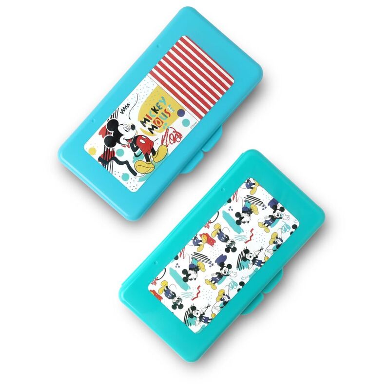 Disney 2 Piece Baby Wipe Case, Blue