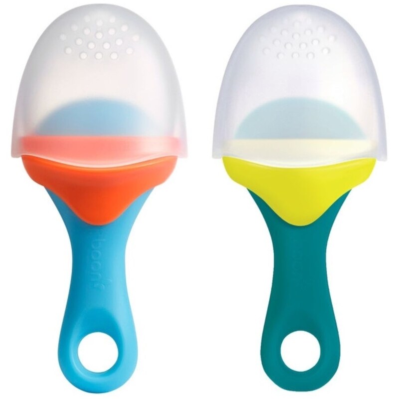 

Boon Pulp Silicone Feede, 2 Pieces, Blue/Teal