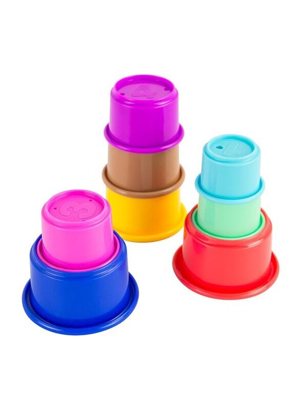 

Lamaze Pile and Play Stacking Cups Gift Set, Multicolour