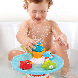 Yookidoo Duck Race Baby Bath Toy for Kids, Multicolour