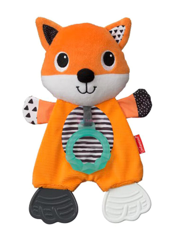 

Infantino Fox Cuddly Teether, Orange