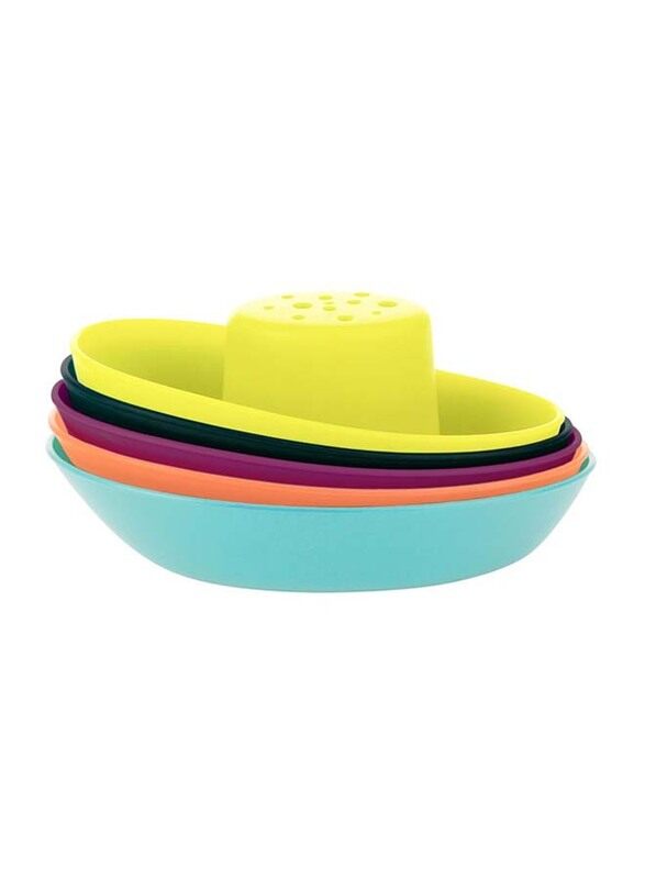 Boon Fleet Stacking Boats Bath Toy, Multicolour