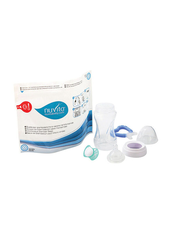 

Nuvita Microwave Steam Sterilizer Bag, White