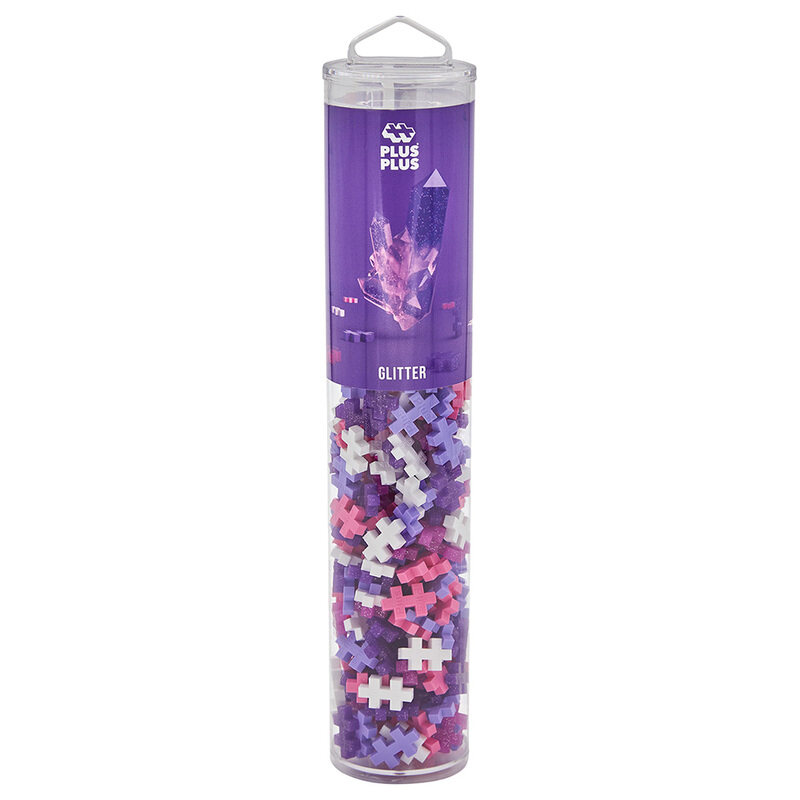 

Plus Plus Glitter Mix Tube, 240 Pieces, Ages 5+