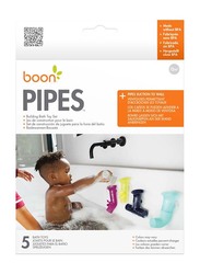 Boon Pipes Building Bath Toy, 5 Pieces, Assorted