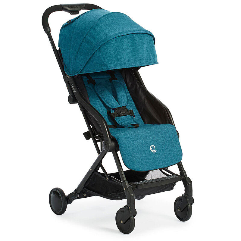 

Kolcraft Contours Bitsy Compact Fold Stroller, Teal Blue