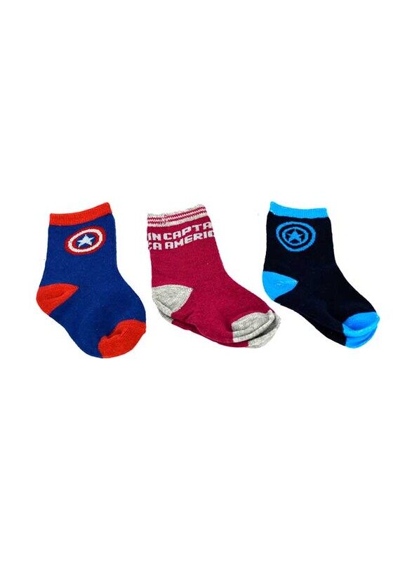 

Marvel Captain America Socks 3 Pieces, 5-6 Years, Multicolour