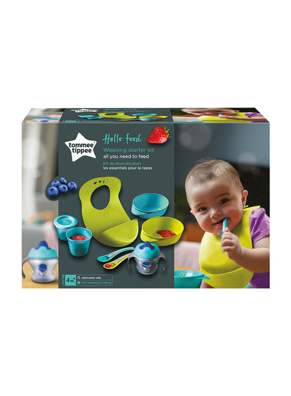 Tommee Tippee Quick Cook Baby Food Blender & Weaning Kit, White