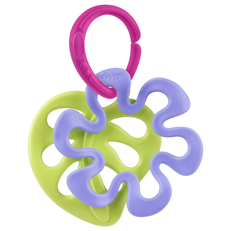 Playgro In My Garden Nature Teether for Kids, Multicolour