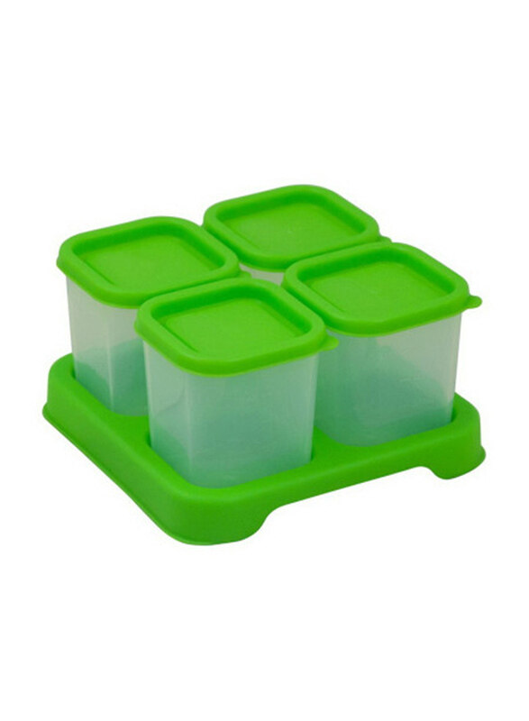 

Green Sprouts Fresh Food Unbreakable Cubes, 114ml, Green