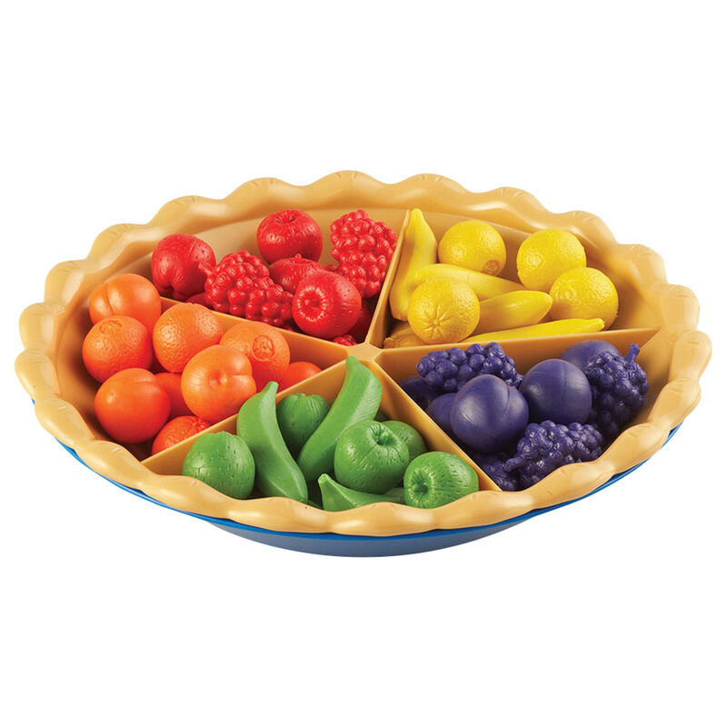 

Learning Resources Super Sorting Pie Set, 68 Pieces, Ages 3+