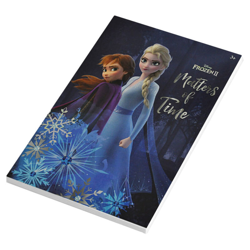 

Disney Frozen And Only English Notebook, A5 Size, Blue