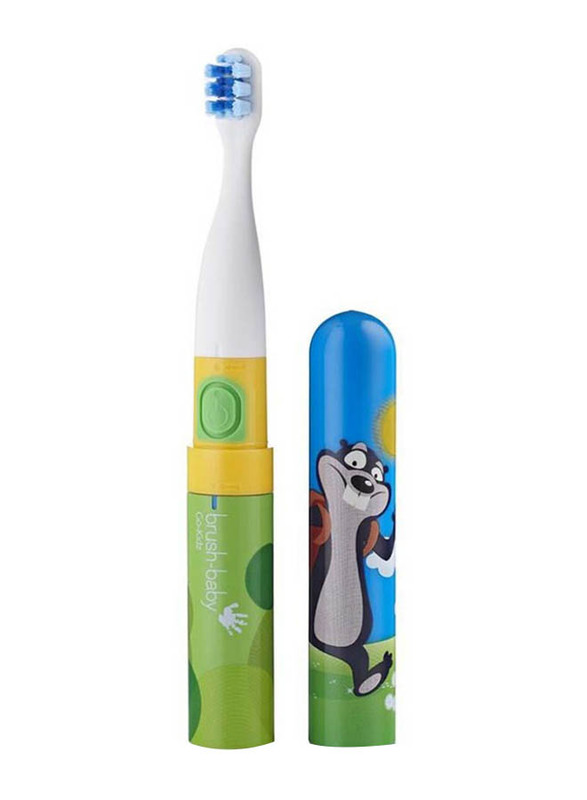 Brush Baby 1 Piece Go-Kids Electric Travel Toothbrush for Kids