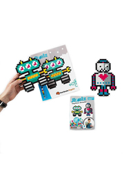 Tomy - Fat Brain Toys 700-Piece Jixelz Roving Robots Ml Puzzle