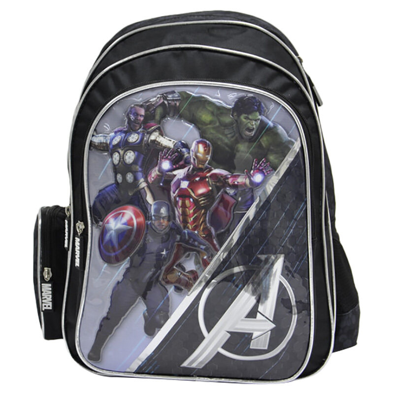 

Marvel Avengers Backpack, Black/Grey