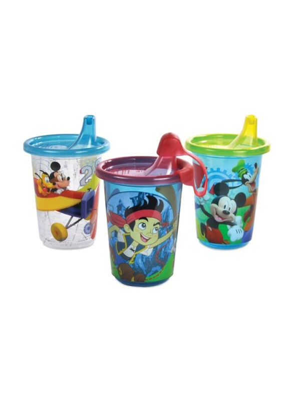 

The First Years Disney Jr. Boy Take & Toss Sippy Cup, 10oz, 3 Pieces, Multicolour