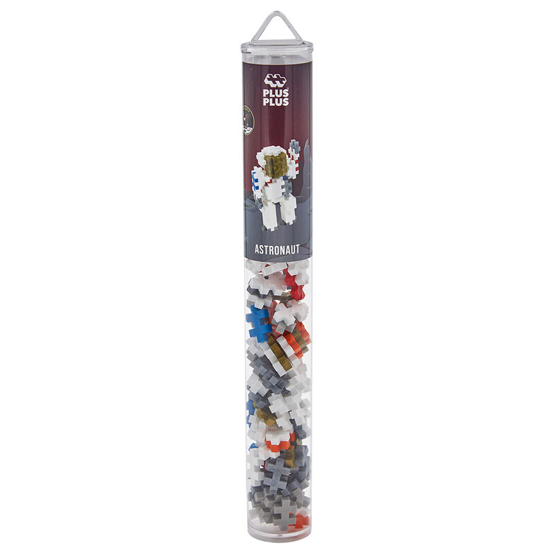 

Plus Plus Astronaut Tube, 100 Pieces, Ages 5+
