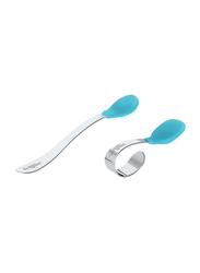 Green Sprouts Learning Spoon Set, Aqua