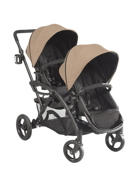 

Kolcraft Contours Options Elite Double Stroller, Sand