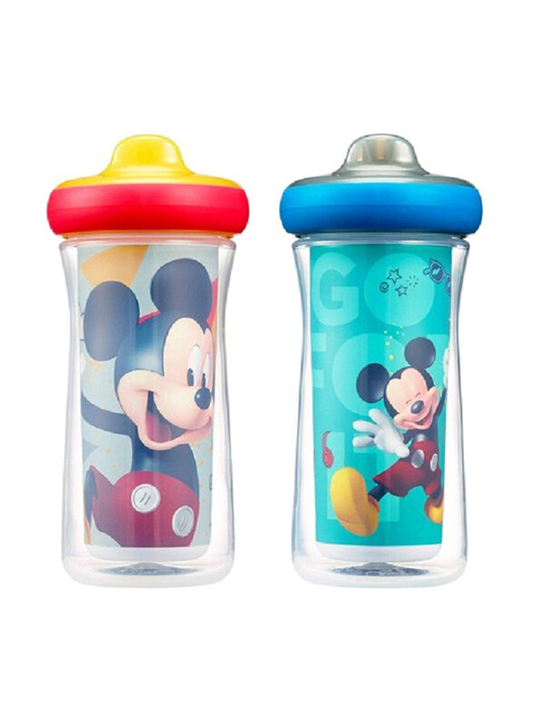 

The First Years Mickey Insulated Sippy Cup, 2 Piece, Multicolour